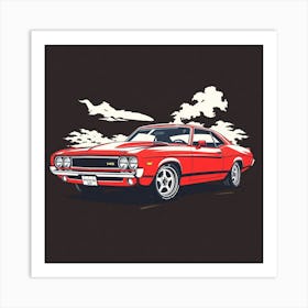 Ford Mustang 1 Art Print