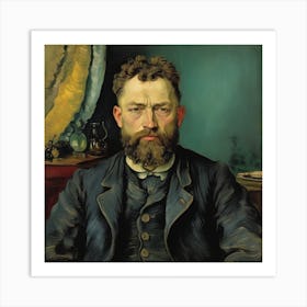 Portrait Of Joseph Roulin, Vincent Van Gogh Art Print