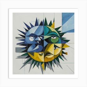 Sun and Moon Art Print