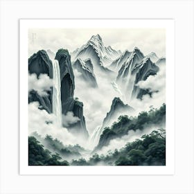 Chinese Art 361 Art Print