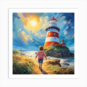 Lighthouse 7 Art Print