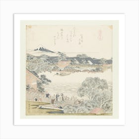 A Comparison Of Genroku Poems And Shells, Katsushika Hokusai 5 Art Print