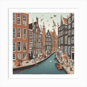 Amsterdam 6 Art Print