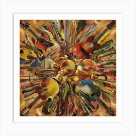 A Mesmerizing Bohemian Oil Painting Bursting With Raqca4oerhk1mrxvjeguyw Nd9tg1bit5yfzgoooxhrfw Art Print