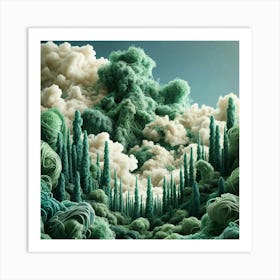 Forest Of Trees Art Print