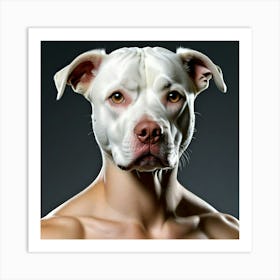 Portrait Of A Dog 4 Art Print