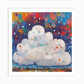 Peaceful Colorful Sky Art Print