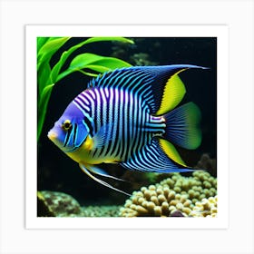 Angelfish 5 Art Print