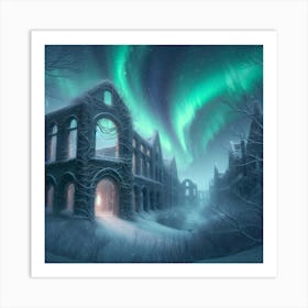 Frozen Echoes 24 Art Print