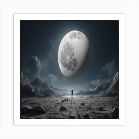 Full Moon Art Print