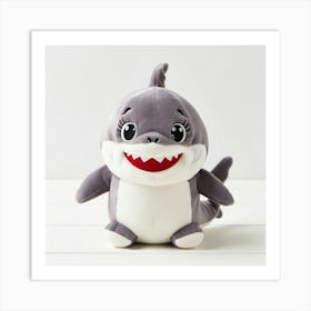 Leonardo Phoenix 09 An Adorable Plush Shark Toy With A Rounded 3 Poster