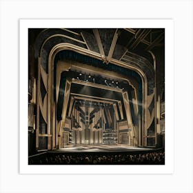 Stage At The Opera 1 Art Print