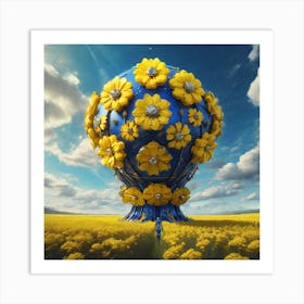 Hot Air Balloon 1 Art Print