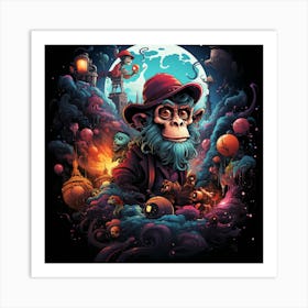 Monkey Buisness Art Print