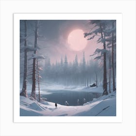 Winter Wonderland Art Print