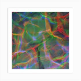 Abstract Light Art Print