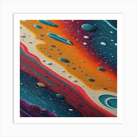 Abstract Painting 128 Art Print