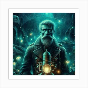 Man With A Beard 1 Art Print