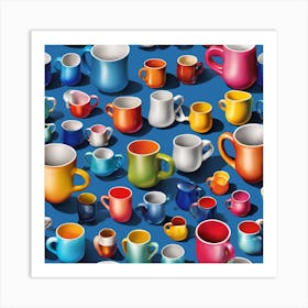 Mugs art Art Print