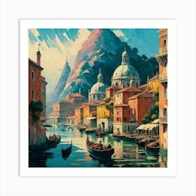 Vintage Travel Poster Art Print 2 Art Print