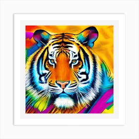 Tiger Painting Art Print