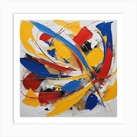 Abstract Painting 3 Art Print