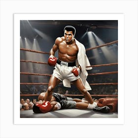 Muhammed Ali Art Print