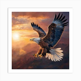 Bald Eagle Art Print