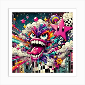 Psychedelic Art 49 Art Print