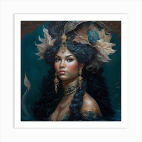 Mermaid 12 Art Print