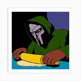 MF DOOM - Rolling Pin Art Print