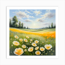 Poppy Field Art Print