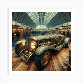 Old Fashioned Car Art Print