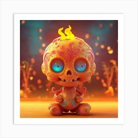 Day Of The Dead Baby Art Print