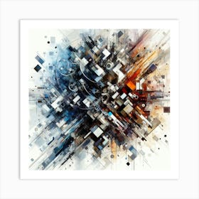 Abstract Painting 7 Art Print