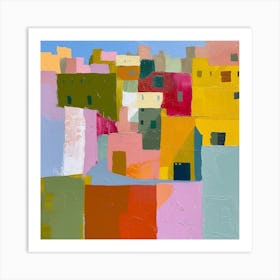 Abstract Travel Collection Fez Morocco 1 Art Print
