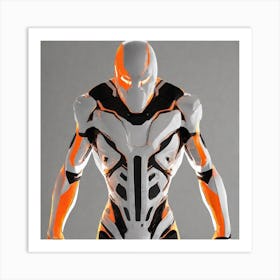 Futuristic Suit 45 Art Print