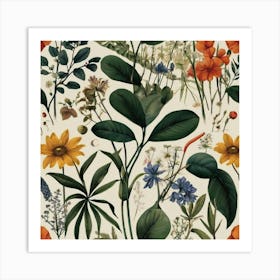 Wildflowers Art Print