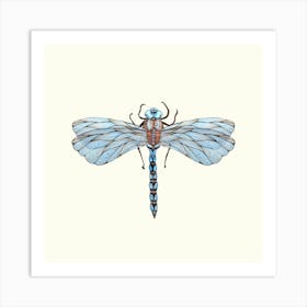 Dragonfly (Watercolor) Art Print