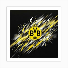 Borussia Dortmund Logo Wall Art 43 Art Print