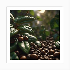 Coffee Beans 142 Art Print