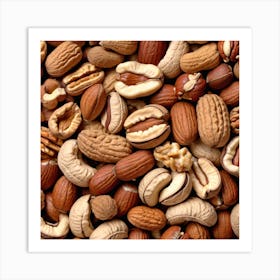 Nuts And Seeds 7 Art Print