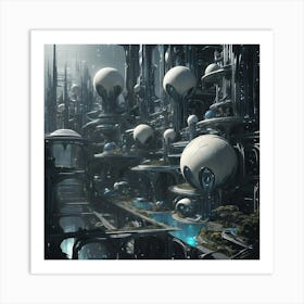 Future Synthesis 16 Art Print