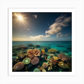 Coral Reef Art Print