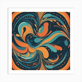 Abstract Pattern Art Print 2 Art Print