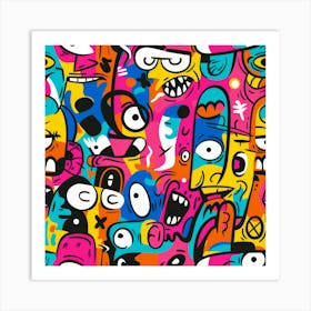 Doodles Art Print