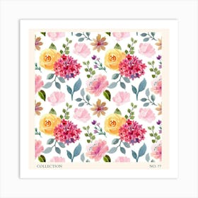 Floral 77 Art Print