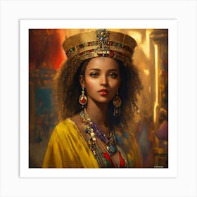 Egyptian Beauty Art Print