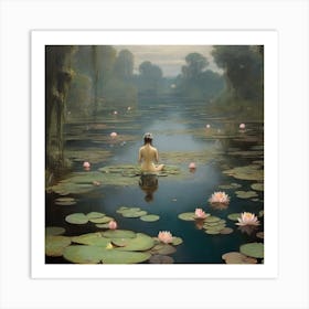 Lily Pond Art Print