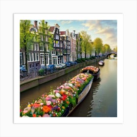 Amsterdam Canals 1 Art Print